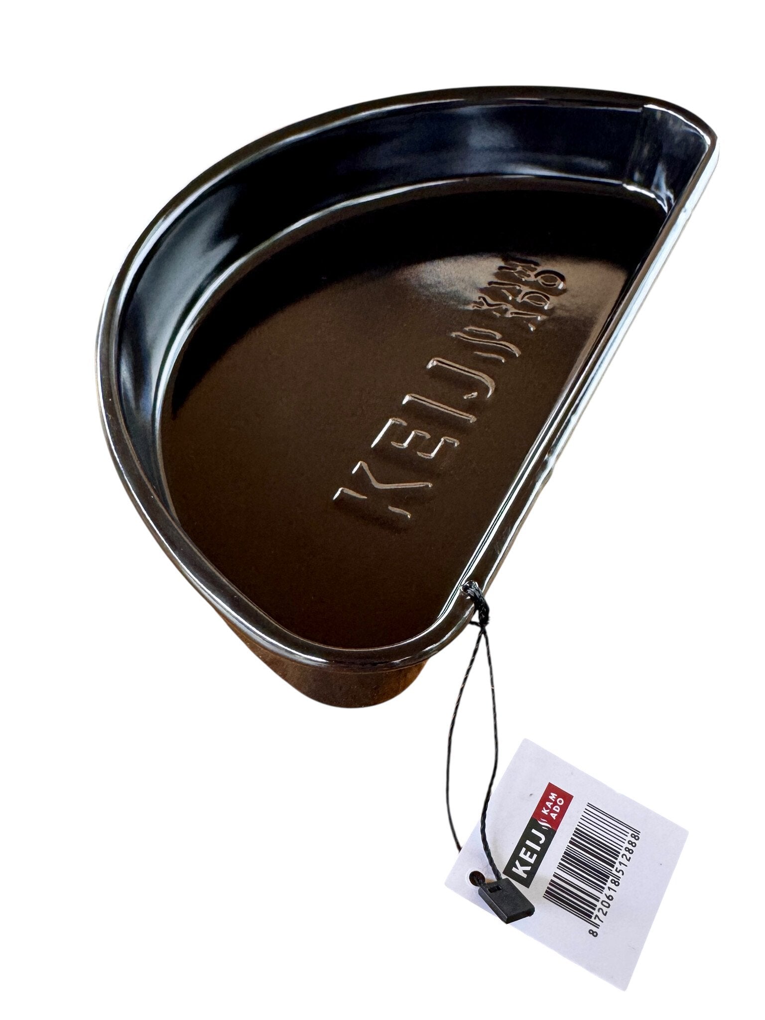 Keij Kamado | Drip pan | Lekbak | half rond | Compact