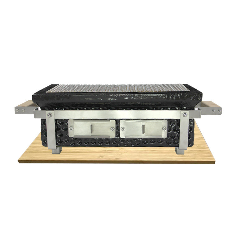 Keij Kamado - Shichirin - Hibachi - Tafelgrill - zwart