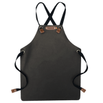 Leren kinderschort - bruin