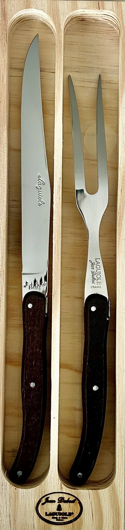 Jean Dubost Laguiole - Trancheerset - Classic - Wengé hout
