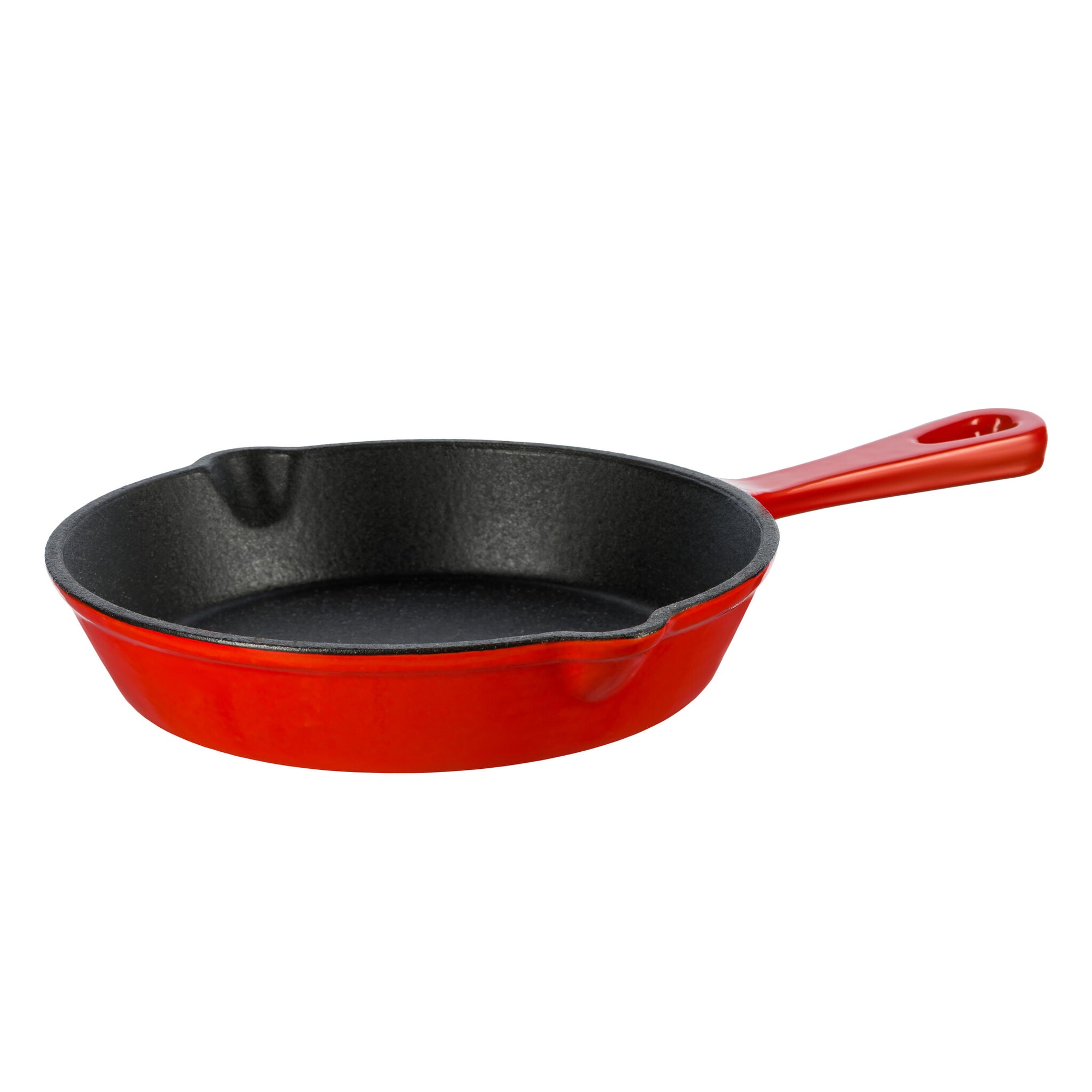 Grand Feu - Geëmailleerde gietijzeren pan - 15,5 cm - rood