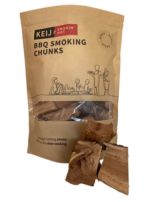 Rookhout Chunks Apple - Rook Chunks - 1500 gram