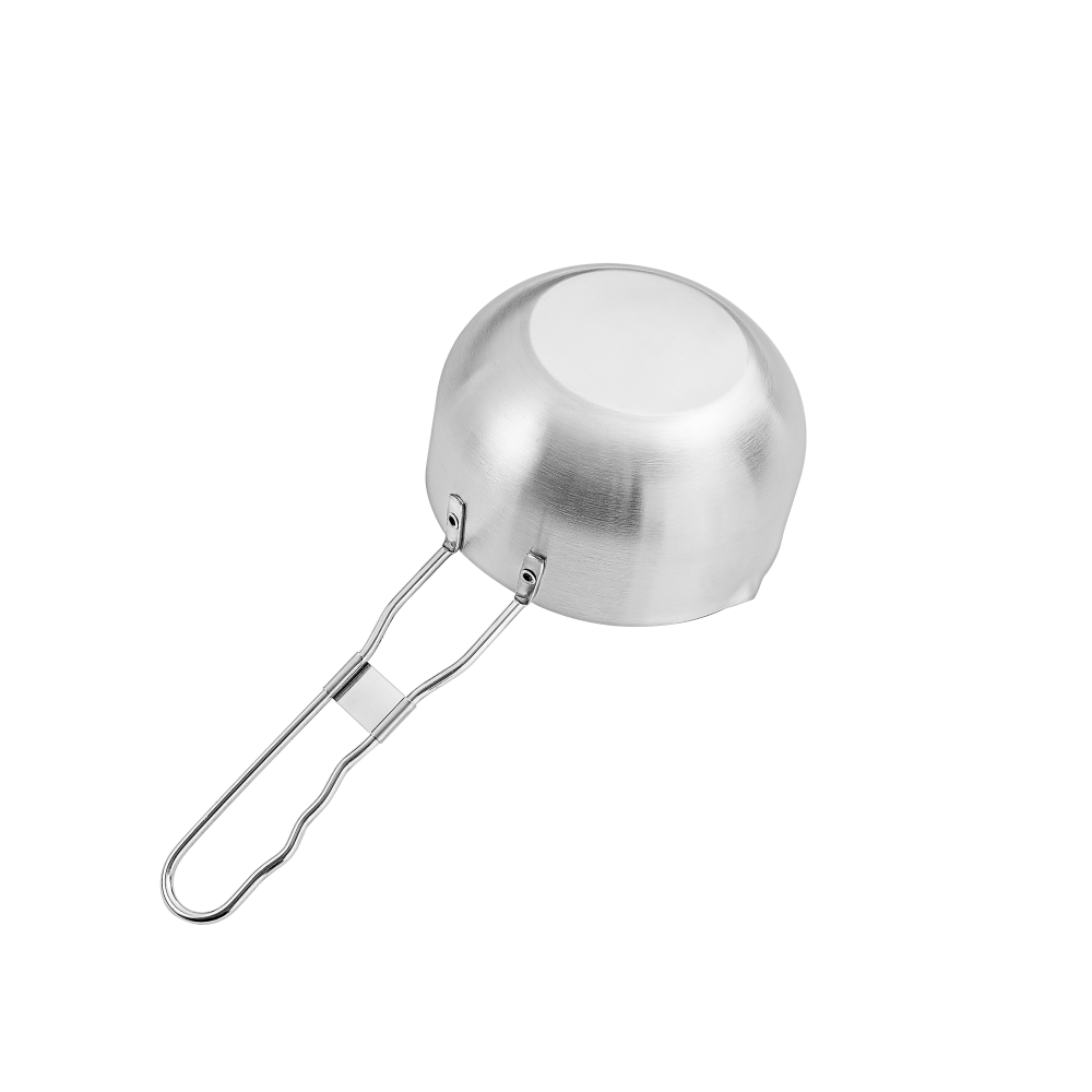 Keij Accessories - RVS Sauspannetje met silicone kwast - Spices bowl with silicone brush