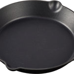 Keij - Gusseiserne Pfanne - 26 cm - 2 Griffe - schwarz emailliert