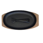 Steakplate met onderzetter