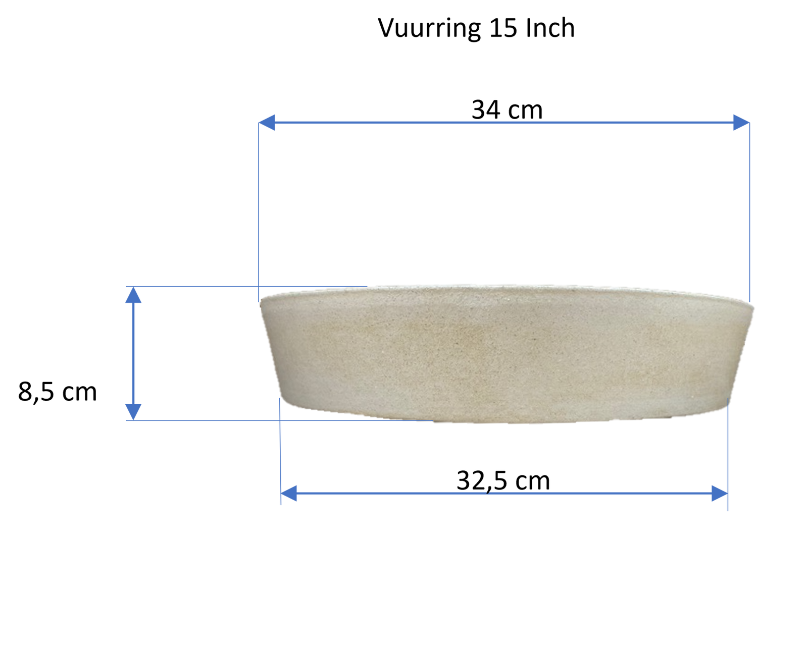 Vuurring 15 inch Kamado