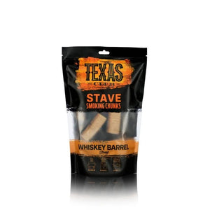 Texas Club | rookhout chunks Bourbon barrel, 15 stuks