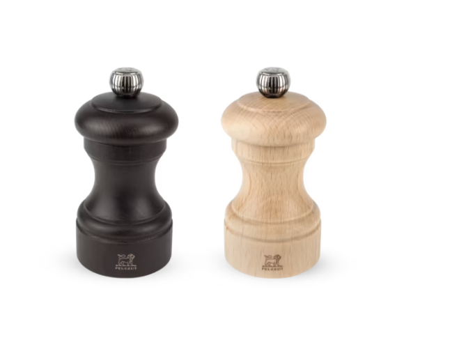 Peugeot - Peper en zoutstel - chocolade en naturel - 10 cm
